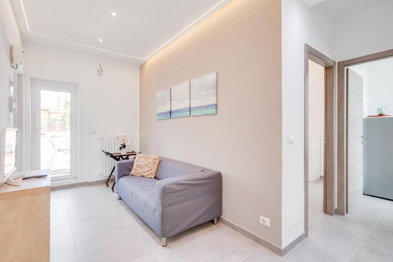 La Bella Vista Bari Sea View Terrace Flat Apartman Kültér fotó